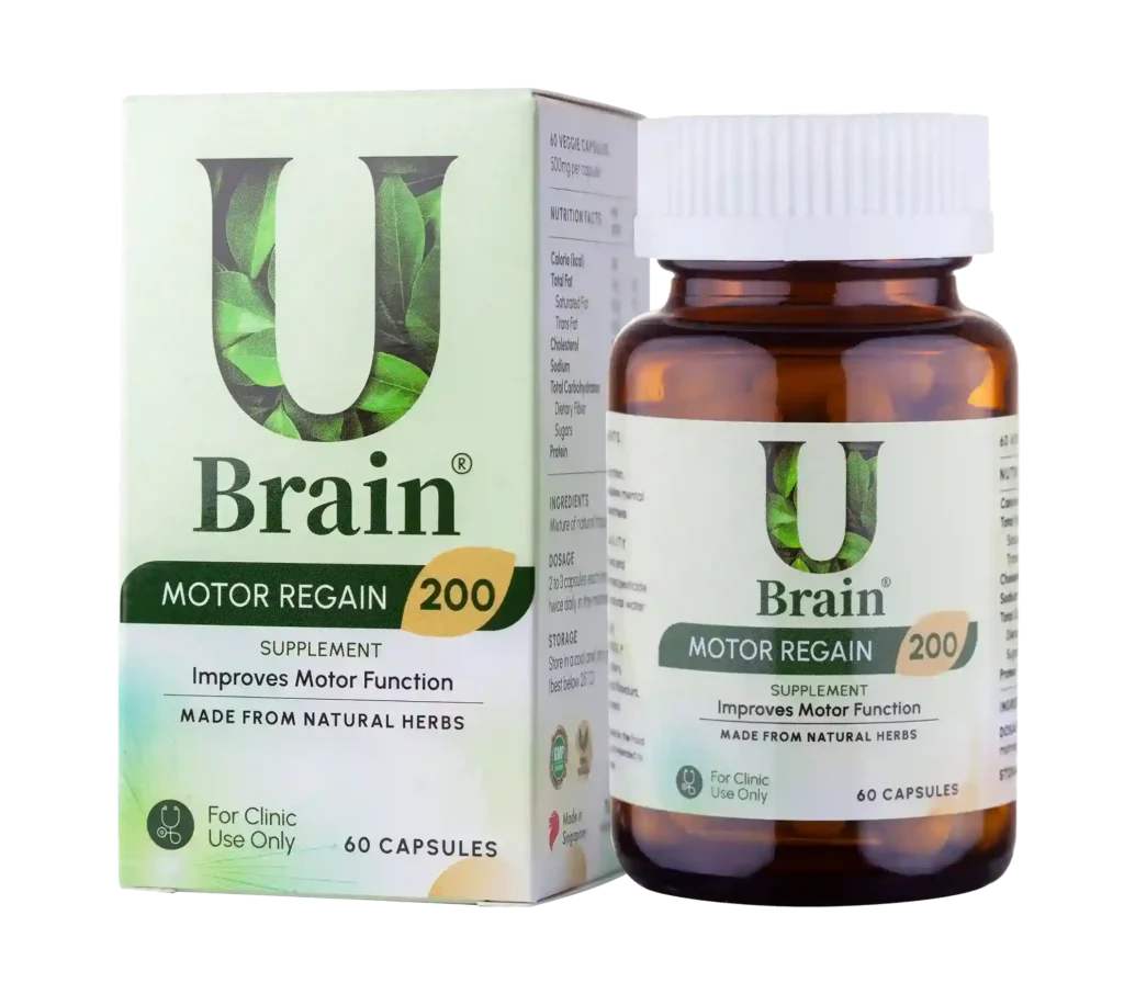 Motor Regain 200 is a health supplement formulated with natural herbs to support cognitive wellness and motor coordination as part of a daily routine.